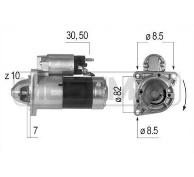 ERA MESSMER ARRANCADOR LANCIA,VAUXHALL,OPEL  