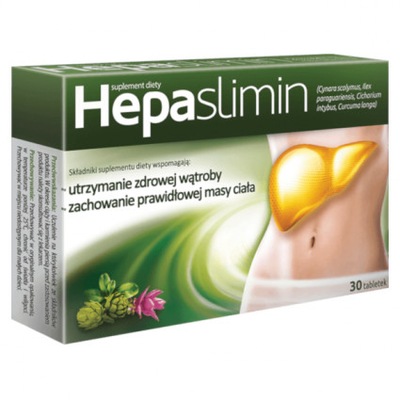 Hepaslimin, 30 tabletek wątroba odchudzanie