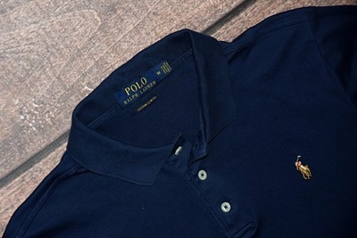 POLO RALPH LAUREN _ Custom Slim-fit polo _ M IDEALNA