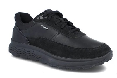 GEOX U16BYE SPHERICA czarne sneakersy R42