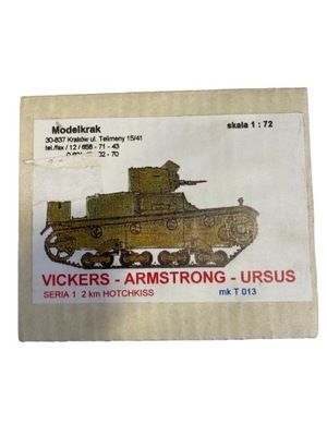 Modelkrak No. MkT 013 Vickers-Armstrong-Ursus