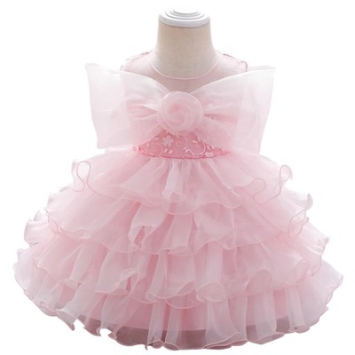 sukienka dla dziewczynki różowa na wesele 120