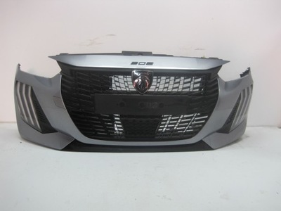 Бампер peugeot 208 ii 23r lift led передній фото №1