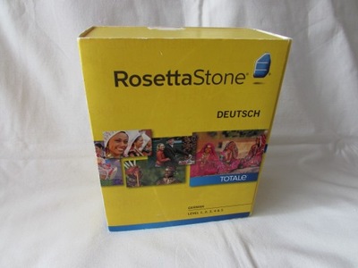 Rosetta Stone German Deutsch Level 1-5 Kurs Niemieckiego