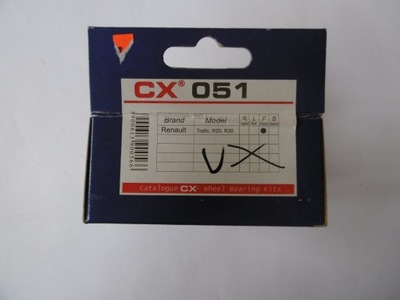 LOZYSKO. SET REPAIR HUB CX 051 7701462021 - milautoparts-fr.ukrlive.com