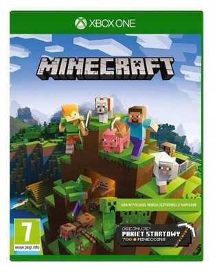 MINECRAFT PO POLSKU XBOX ONE XBOX SERIES X PUDEŁKO