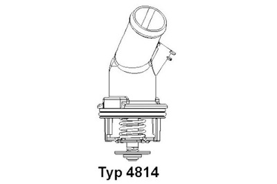 ТЕРМОСТАТ VW 92C A4 A6 A8 3,0B WAHLER