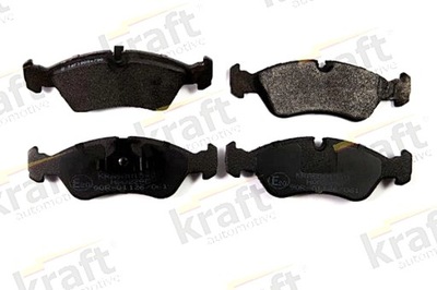 KRAFT AUTOMOTIVE 6001540 JUEGO ZAPATAS HAMULCOWYCH, FRENOS TARCZOWE  