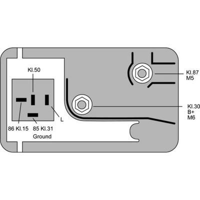 Sterownik, czas żarzenia HELLA 4RV 008 188-091