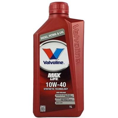 VALVOLINE MAXLIFE 10W40 OLEJ SILNIKOWY 10W-40 1L