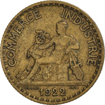 Moneta, Francja, Franc, 1922
