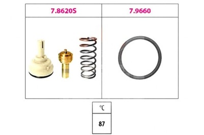 FACET TERMOSTATAS 1880620 580620 