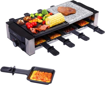 Elektryczny grill do raclette 2w1 1200W