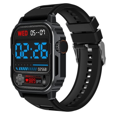 Inteligentny zegarek GPS NFC z czujnikiem tętna Wodoodporny