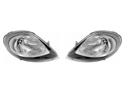 REJILLAS FAROS NISSAN PRIMASTAR FURGON 02-06 IZQUIERDA+DERECHA  