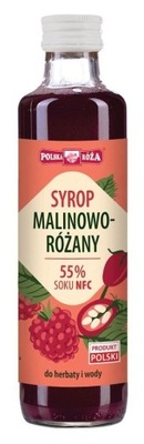 Syrop malinowo-różany 250 ml (POLSKA RÓŻA) POLSKA RÓŻA