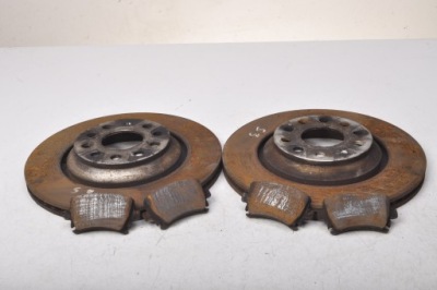 Audi s3 8p 2.0tfsi тормозные диски задняя комплект 310mm тормозные колодки фото №1