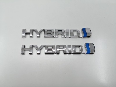 Emblemat znaczek błotnika Toyota Hybrid