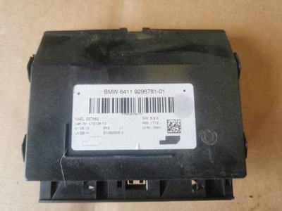 Модуль блок управления кондиционера 9296781 bmw f30 2012- фото №1