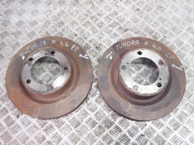 Тормозные диски передние пара toyota tundra sequoia 2014- фото №1