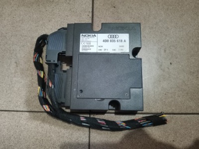 Модуль блок керування телефону audi a6 a8 4d0035618a фото №1