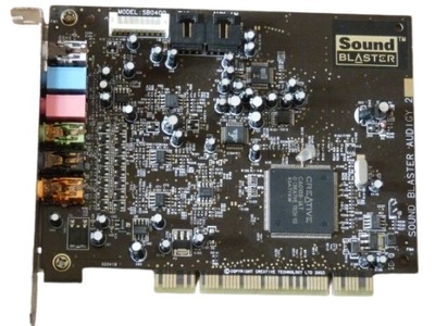 Karta Dźwiękowa Creative SoundBlaster Audigy 2 SB0400 7.1 PCI Gwarancja