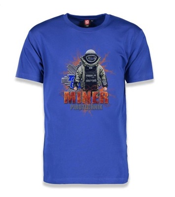 Koszulka Miner Pirotechnik Policji t-shirt L