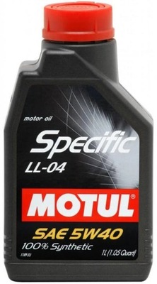 OIL SIL.5W40 1L MOT SPECI LL04 101272 MOTUL  