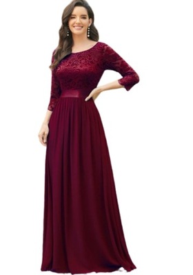 EVER PRETTY SUKIENKA BORDOWA KORONKA MAXI 40 VBI