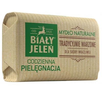 Biały Jeleń Codzienna Pielęgnacja Mydło naturalne