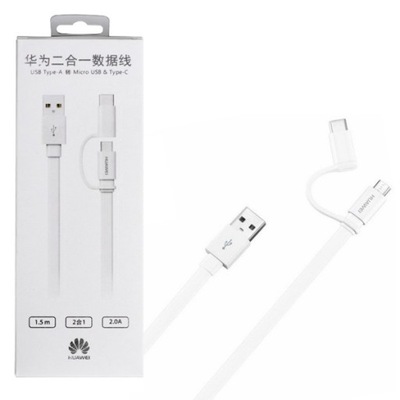 KABEL 2A USB Typ-C USB-C micro-USB HUAWEI AP55S