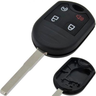 Ford taurus f150 fusion ключ gr hu101, 4 кнопка. фото №1