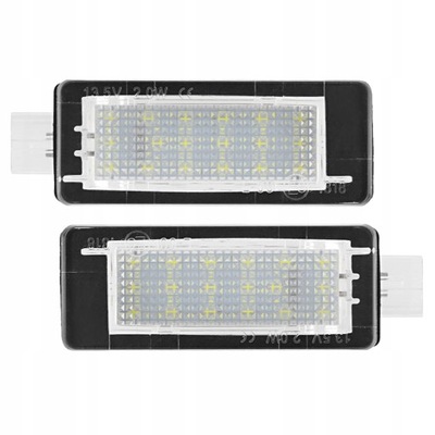 2 PIEZAS LUCES DIOPARA LUMINOSO LED RETROILUMINACIÓN PARA DACIA DUSTER  