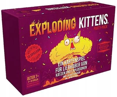 Gra planszowa Exploding Kittens Party-Pack