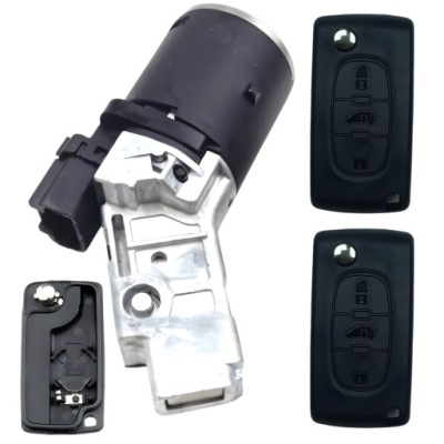 Nowa замок зажигания блокировка zapł ключ peugeot expert ii citroen jumpy ii 2008+ фото №1