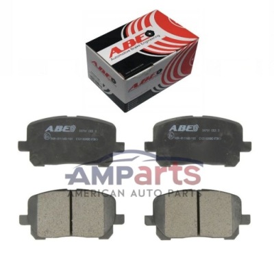 Pontiac vibe 2003-2008 гальмівні колодки гальмівні перед фото №1