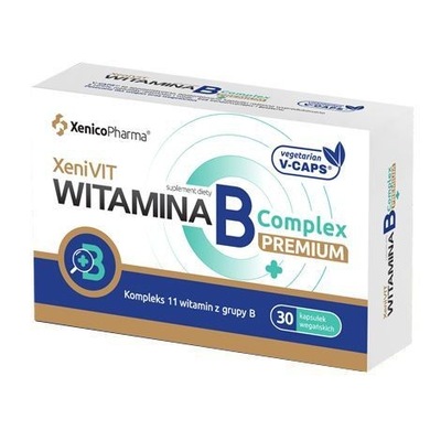 Witamina B complex premium 30 kaps. Xenico Pharma