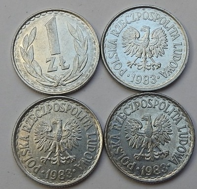 1 zł złoty 1983 z obiegu piękne
