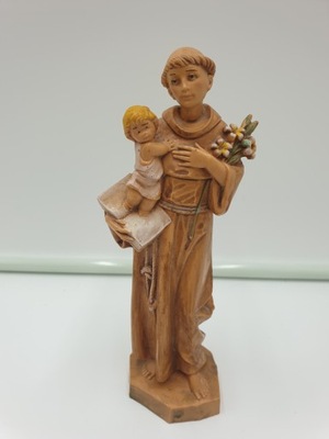 Figurka Św. Antoni z Padwy z Dzieciątkiem Jezus francuska pamiątka