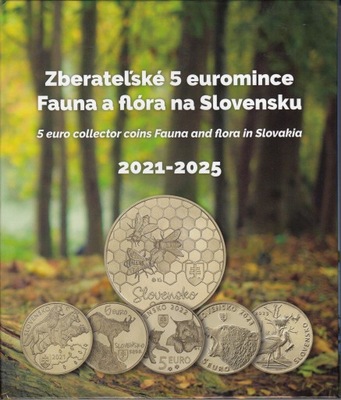 Slowacja 2023 - Album na 5 euro Slowackie .