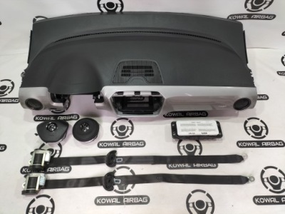 Vw e up e-up панель приладів консоль подушка безпеки подушки безпеки ремені оригінал демонтаж фото №1