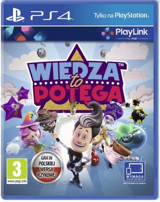GRA PS4 Playlink WIEDZA TO POTĘGA - Polski dubbing