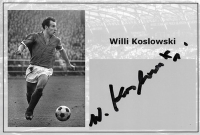 Autograf Willi Koslowski, Mistrzostwa Świata 1962