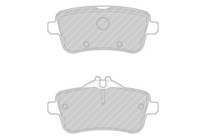 Ferodo тормозные колодки тормозные mercedes ml 250 cdi / blue фото №1