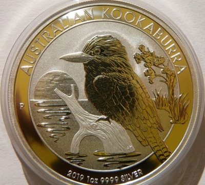 1$ AUSTRALIA 2019 - KOOKABURRA SREBRO 999 UNCJA