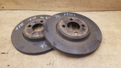 Гальмівні диски гальмівні перед комплект mini cooper ii r57 cabrio фото №1