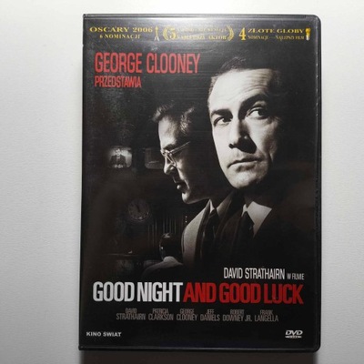 GOOD NIGHT AND GOOD LUCK DVD Lektor PL