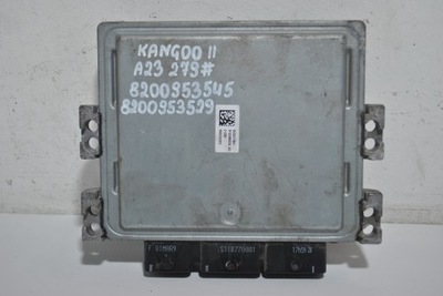 Бортовий комп'ютер двигуна renault kangoo ii 8200953545 фото №1