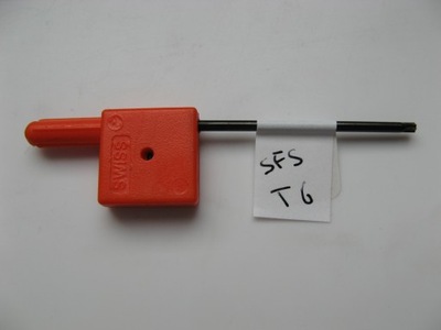 TORX T6x35 SFS trzpieniowy, chorągiewka SWISS MADE 