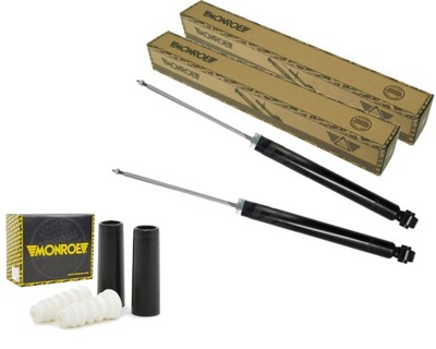 Monroe амортизаторы + защита i отбойники ford fiesta vi mk6 mazda 2 задняя фото №1